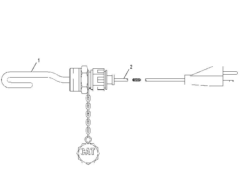HEATER GP-FLUID 3326775 CAT