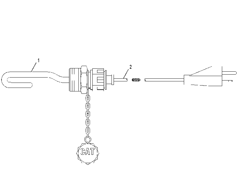 HEATER GP-FLUID 3326778 CAT