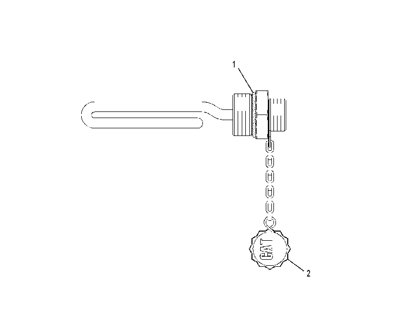 HEATER AS-FLUID 3324747 CAT