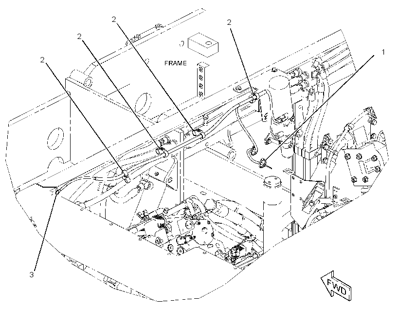 WIRING GP-ETHER STARTING AID 3393814 CAT