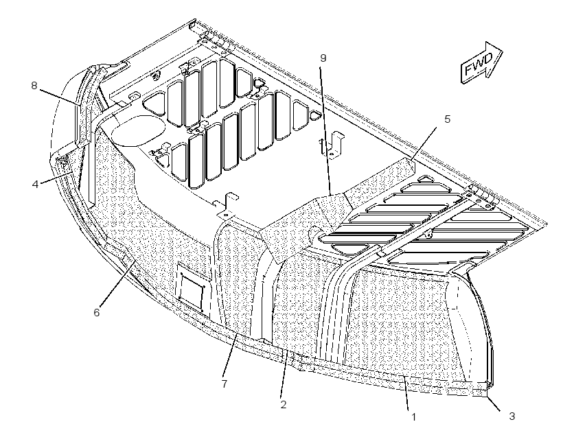HOOD AS-ENGINE 2770282 CAT