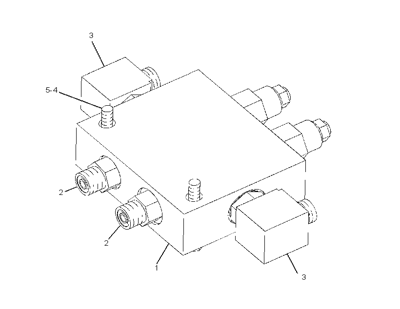 VALVE & MTG GP-RELIEF 3701019 CAT