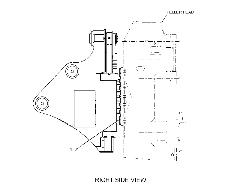 TILT GP-FELLING HEAD 2041351 CAT