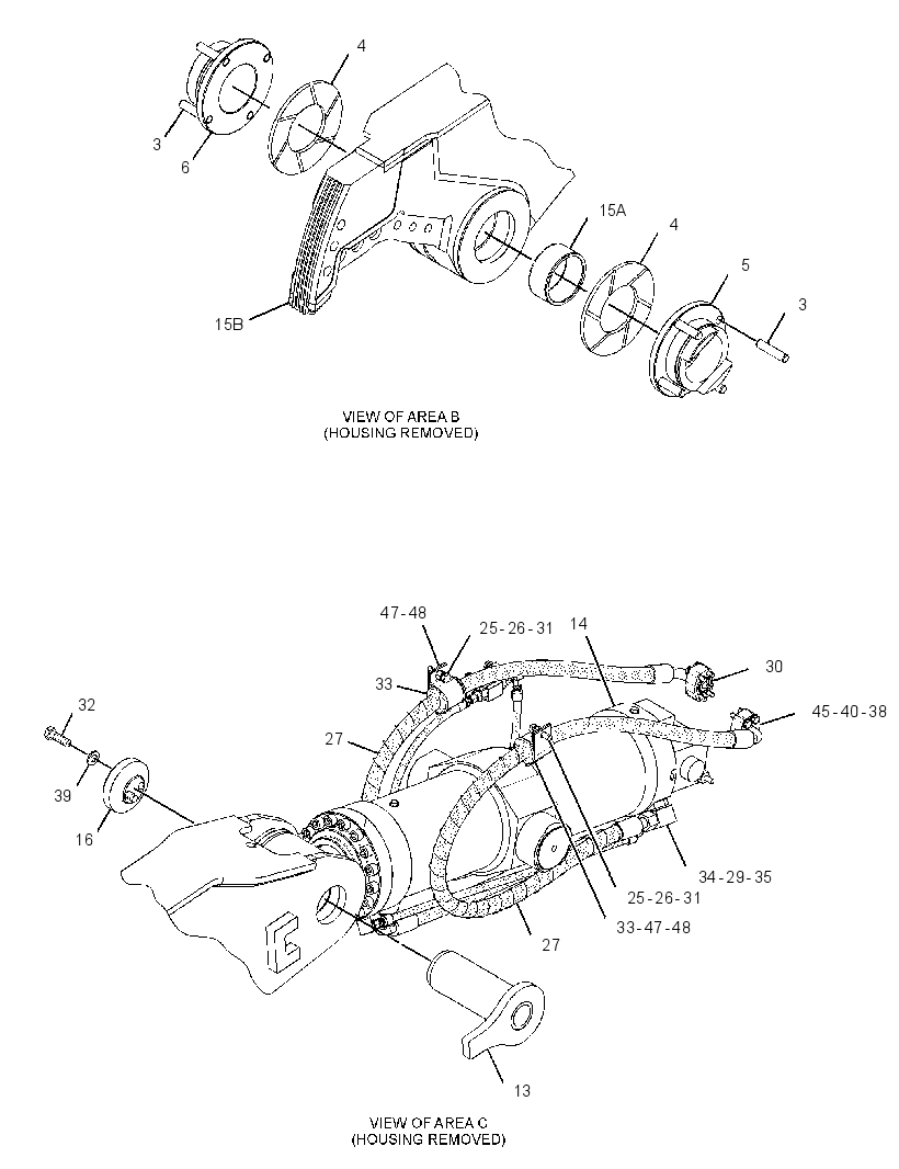 HOUSING GP-SHEAR 3186212 CAT