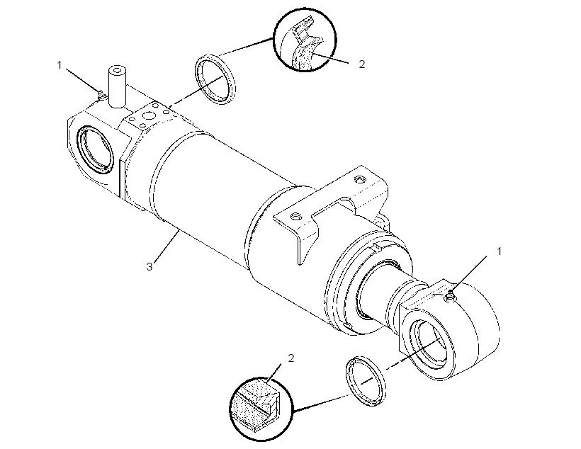 CYLINDER & SEAL GP-BLADE 3264444 CAT