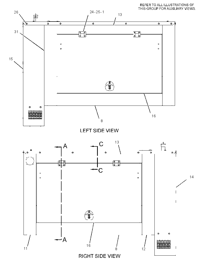 ENCLOSURE AS 3018185 CAT