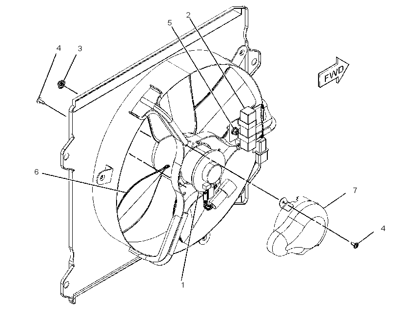 FAN GP-CONDENSER 3361157 CAT