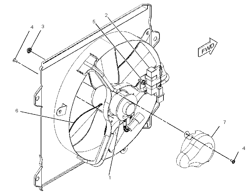 FAN GP-CONDENSER 3361156 CAT