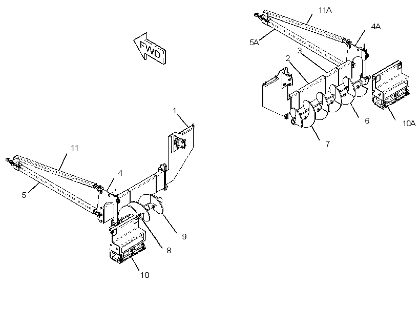 EXTENSION AR-SCREED 2534761 CAT