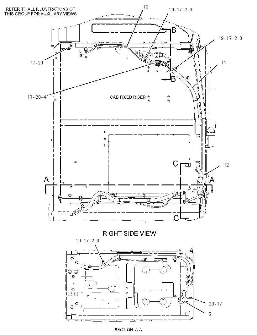 WIRING GP-CAB RISER 3099502 CAT
