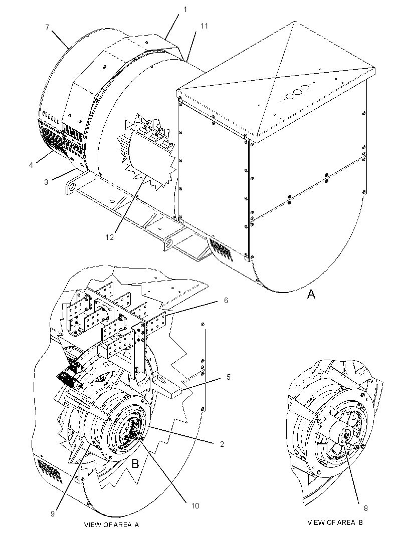 Генератор 2960411 CAT