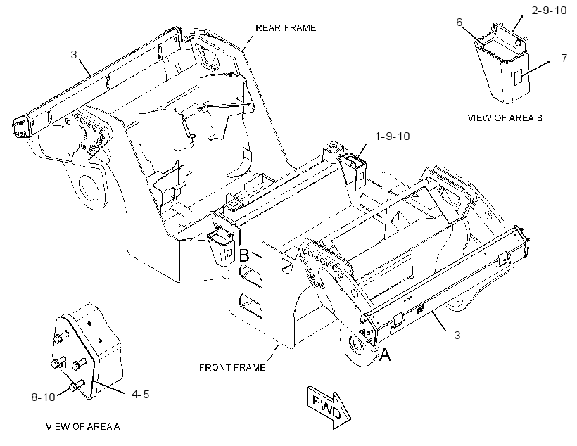 BUMPER GP-DRUM 2978016 CAT