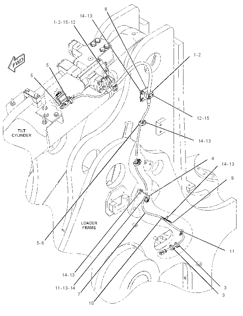 WIRING GP-TILT REGEN CONTROL 2867245 CAT