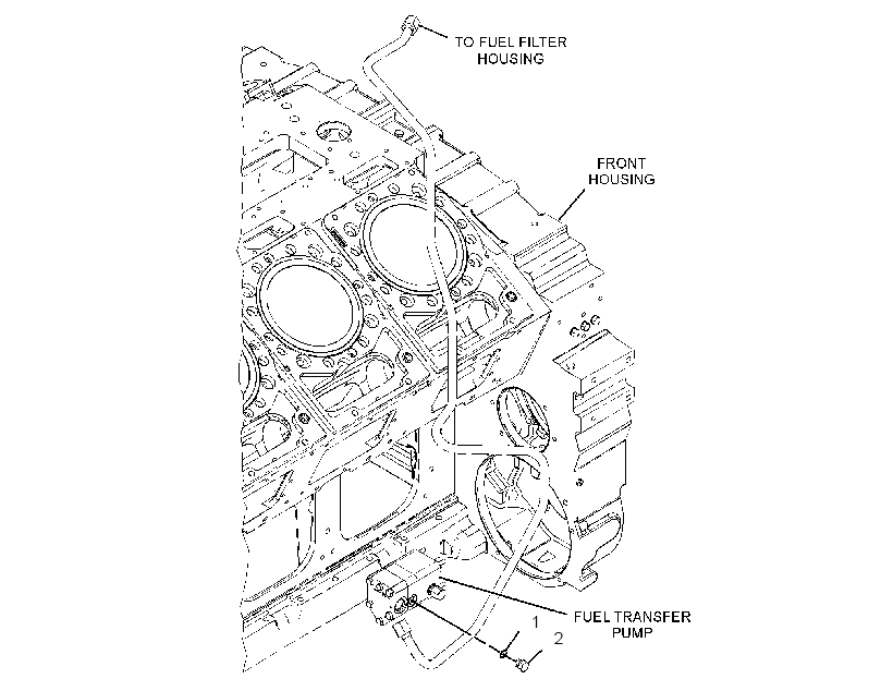 PLUG GP-FUEL LINES 3355581 CAT