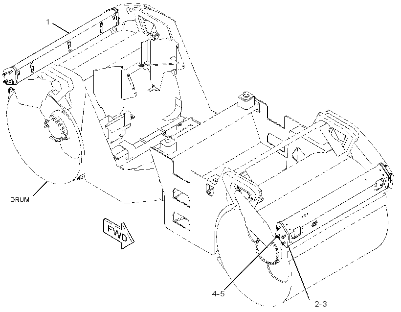 BUMPER GP-DRUM 2978017 CAT
