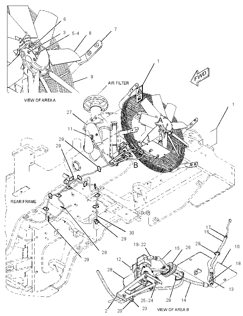 KIT-FAN REVERSING 3300826 CAT