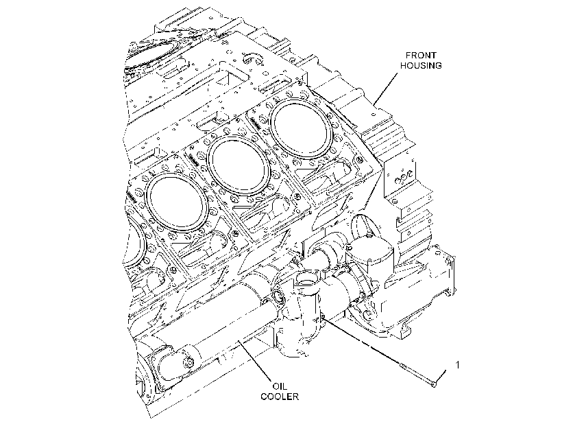 FASTENER GP-OIL COOLER 3353160 CAT