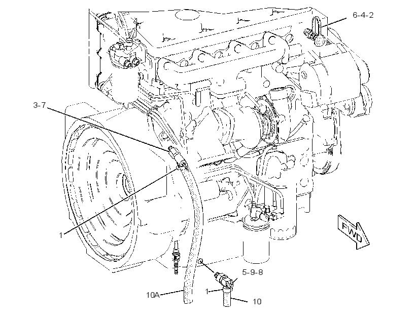 SERVICE GP-ENGINE 2893599 CAT