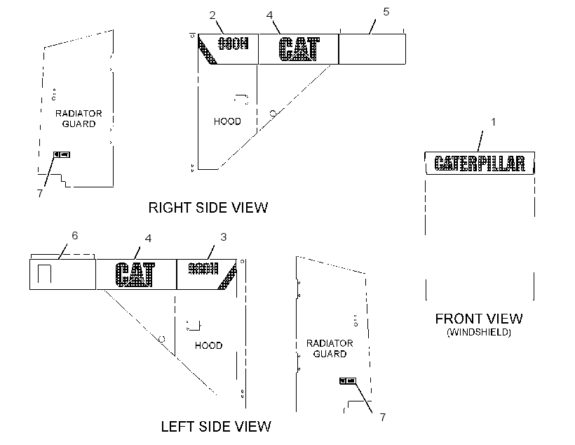 Плёнка 3364069 CAT