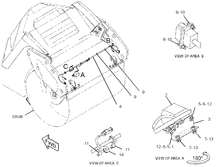 WIRING GP-BUMPER 2987321 CAT