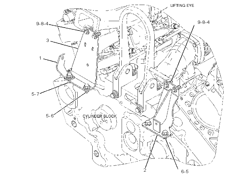 MOUNTING GP-EXHAUST 3347033 CAT
