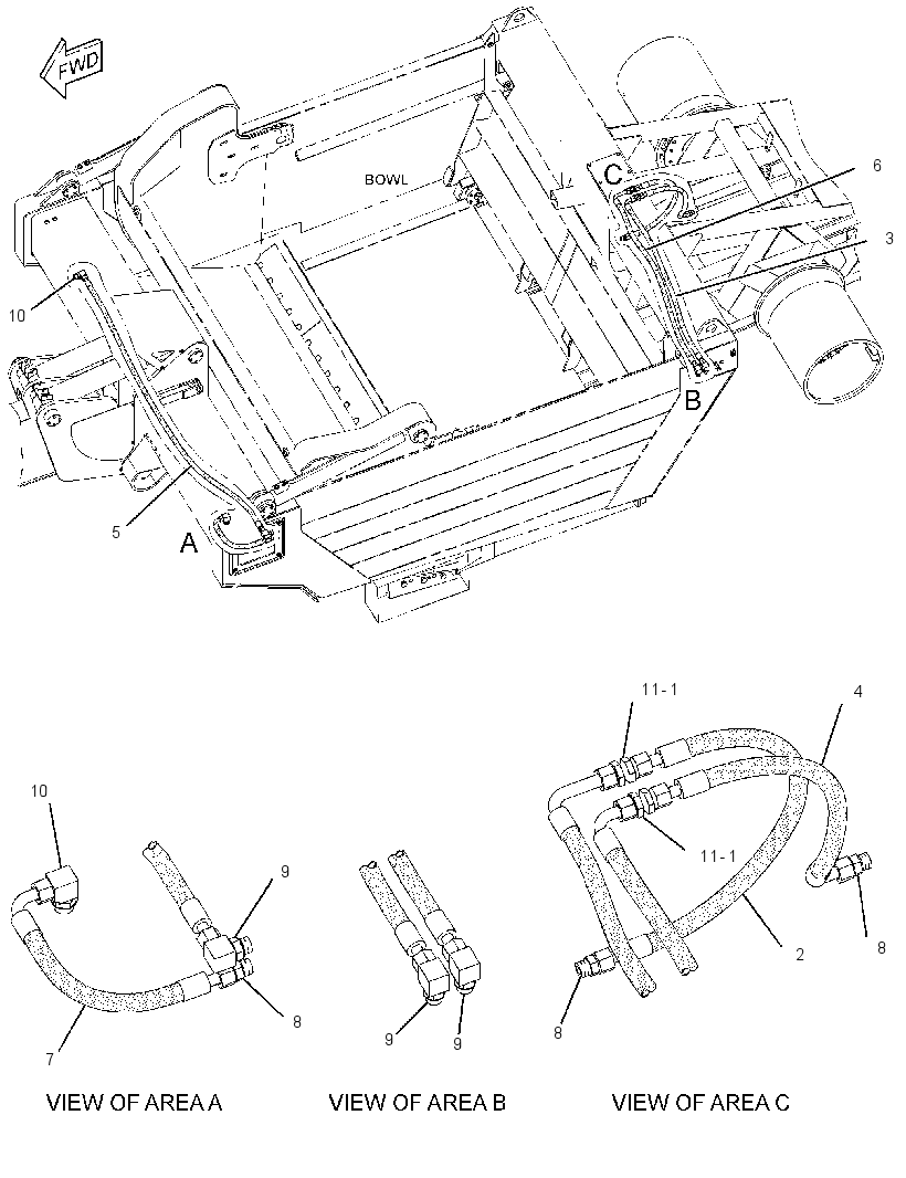 LINES GP-EJECTOR 3342717 CAT