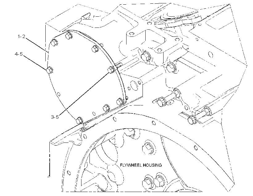 COVER GP-REAR HOUSING 3345292 CAT