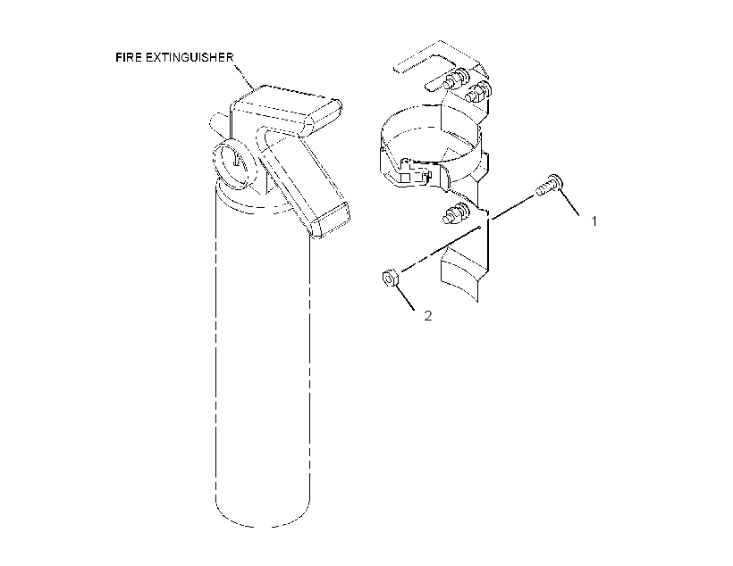 FIRE EXTINGUISHER GP 2785972 CAT