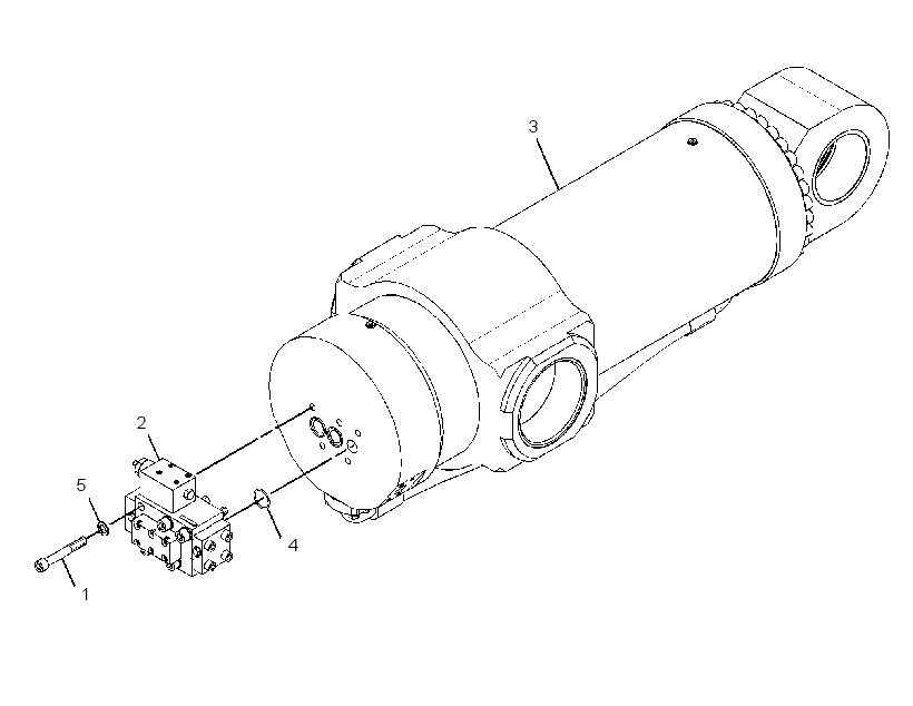 CYLINDER & VALVE GP 3275371 CAT