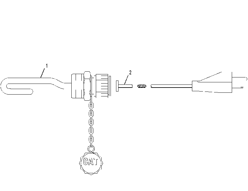 HEATER GP-FLUID 3326776 CAT