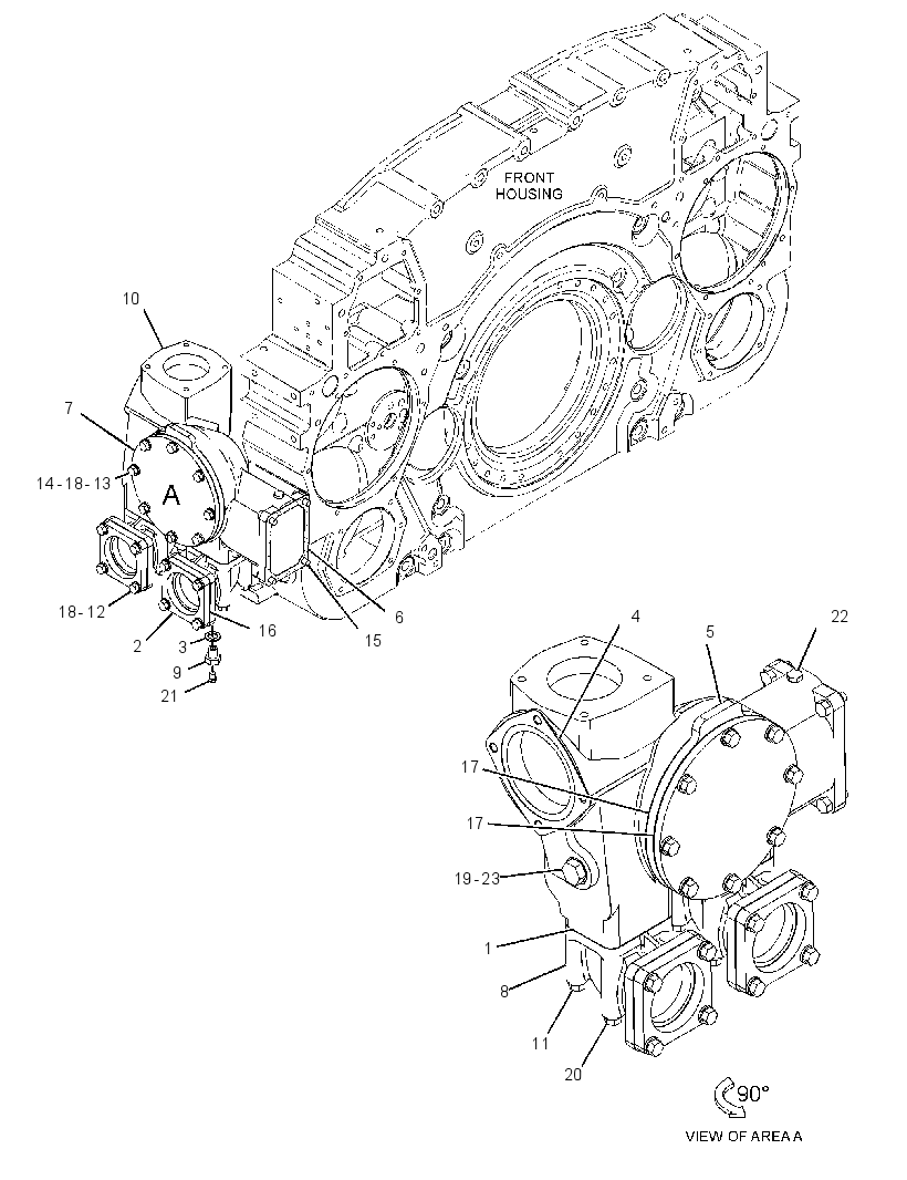 CONNECTION GP-TORQUE CONV CLR 3357625 CAT