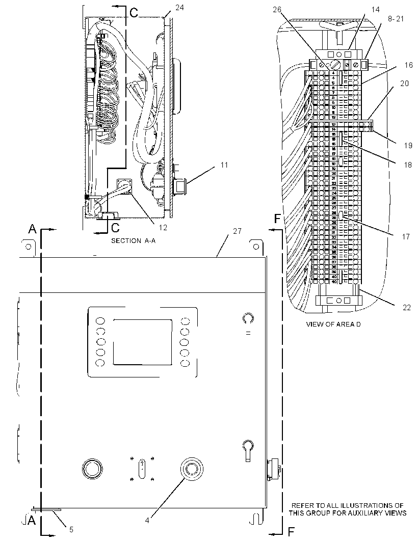 Коробка управления 3175039 CAT