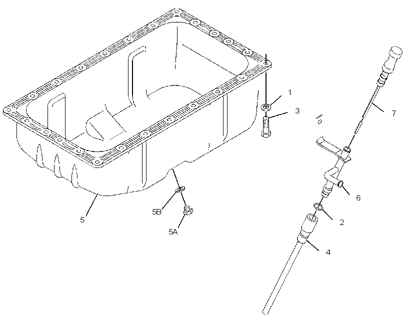 Поддон масляный 2997862 CAT