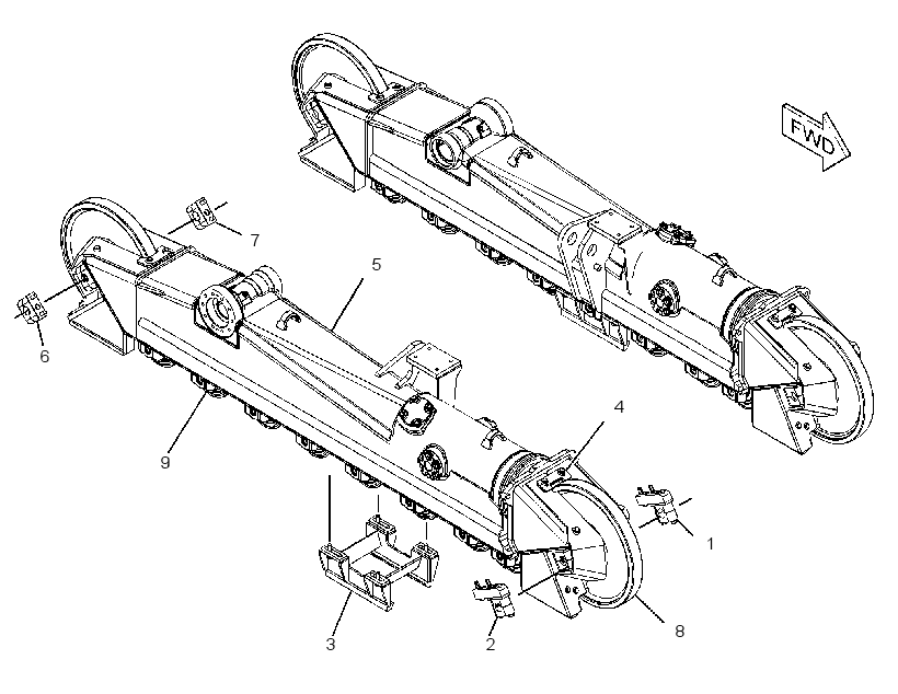 UNDERCARRIAGE GP 2483969 CAT