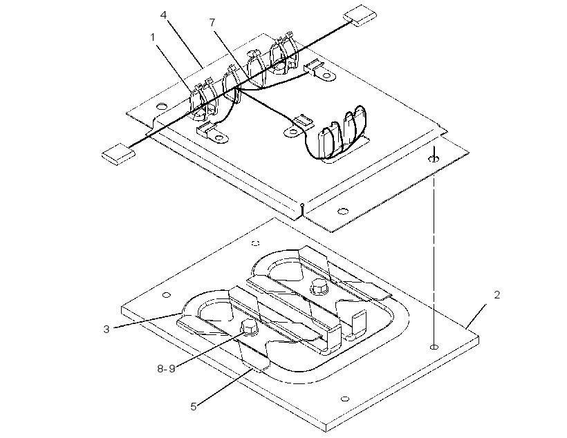 PLATE GP-SCREED 2459077 CAT