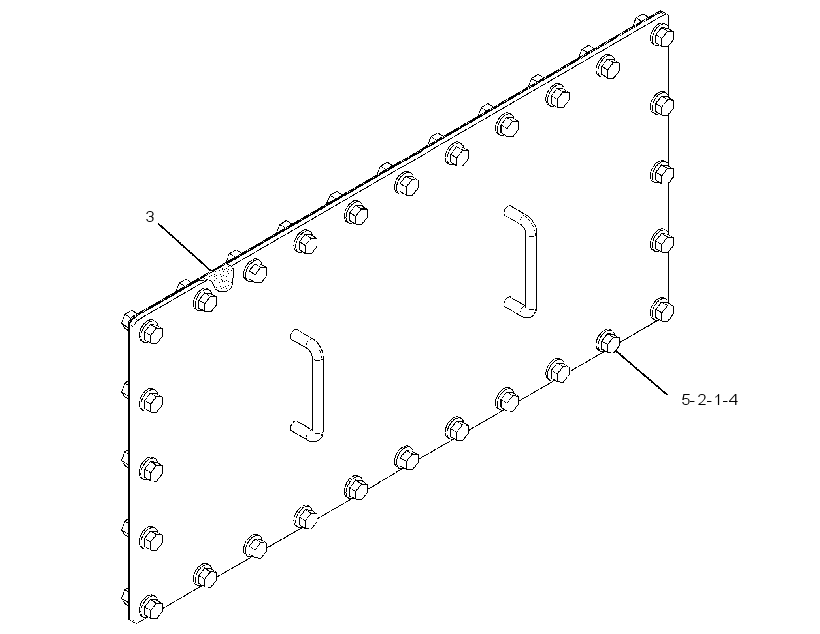 COVER GP-EXHAUST 3324051 CAT