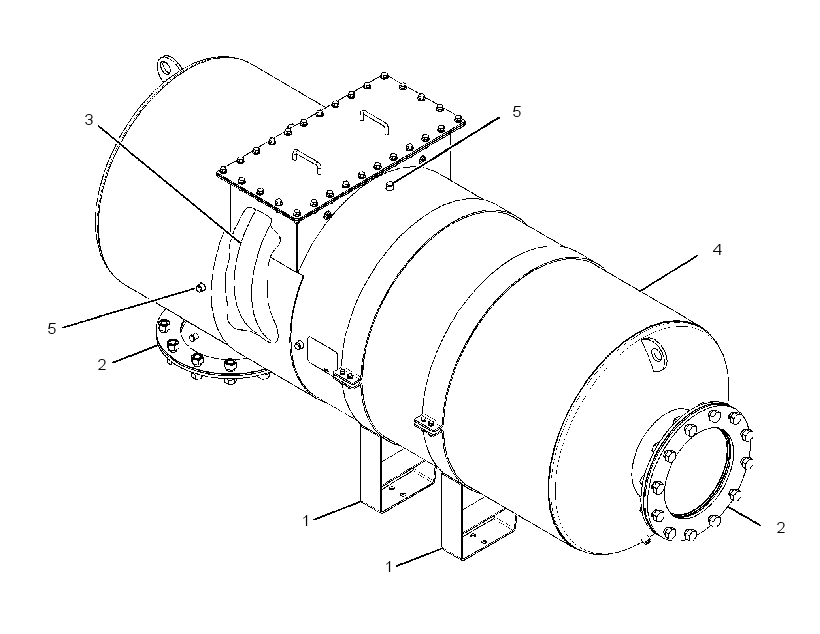 MUFFLER & CONVERTER GP 3324055 CAT
