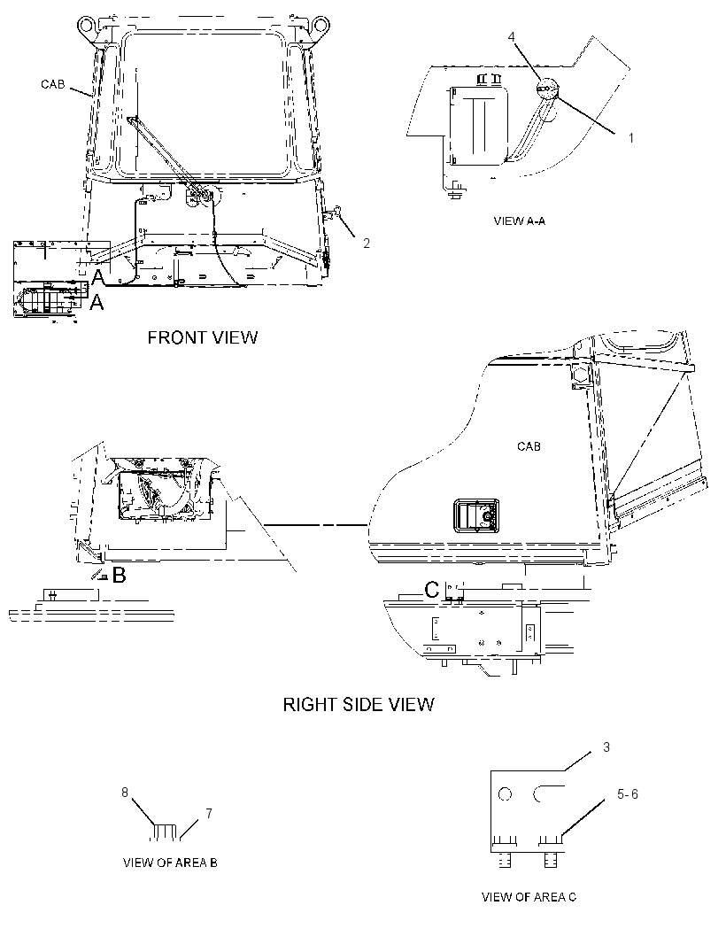 INSTALLATION GP-CONTROLS 3330642 CAT