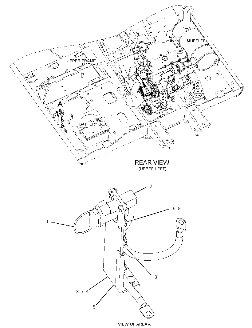WIRING GP-AUX START RECEPTACLE 3366123 CAT