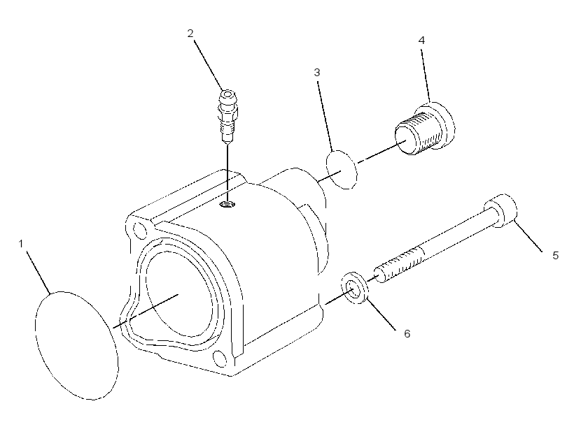 COVER GP-VALVE END 1712446 CAT