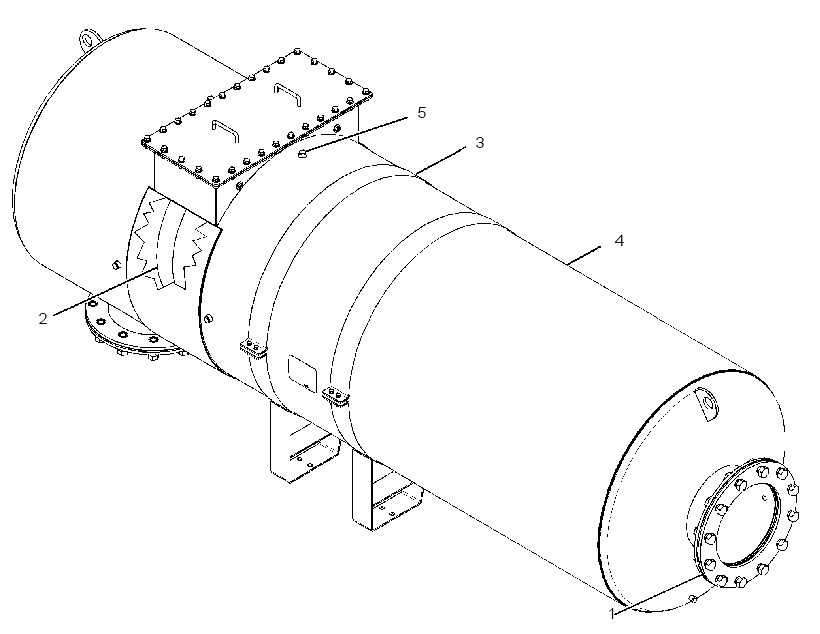 MUFFLER & CONVERTER GP 3324065 CAT