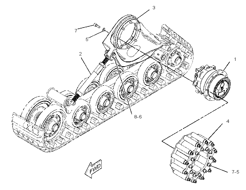 DRIVE GP-TRACK 2616393 CAT
