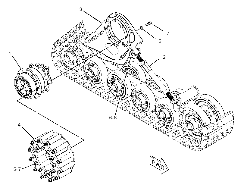 DRIVE GP-TRACK 2616392 CAT