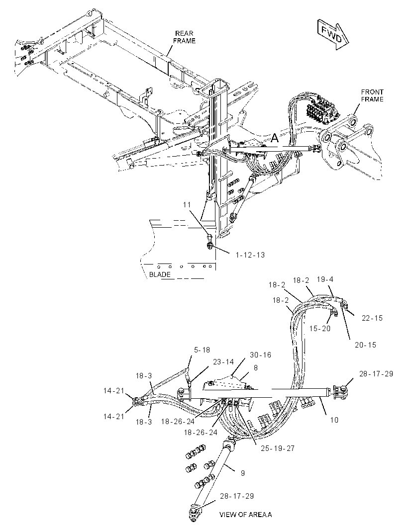 LINES & MTG GP-SNOW WING 2755891 CAT