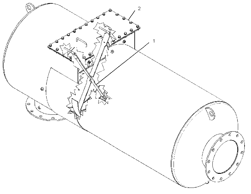 HOUSING GP-MUFFLER & CONVERTER 3329337 CAT