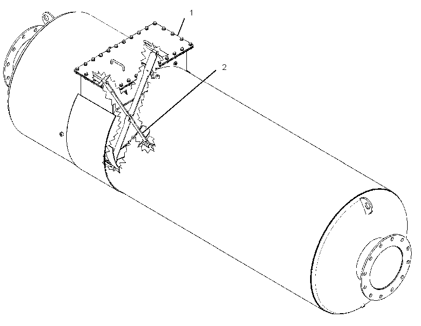 HOUSING GP-MUFFLER & CONVERTER 3329338 CAT