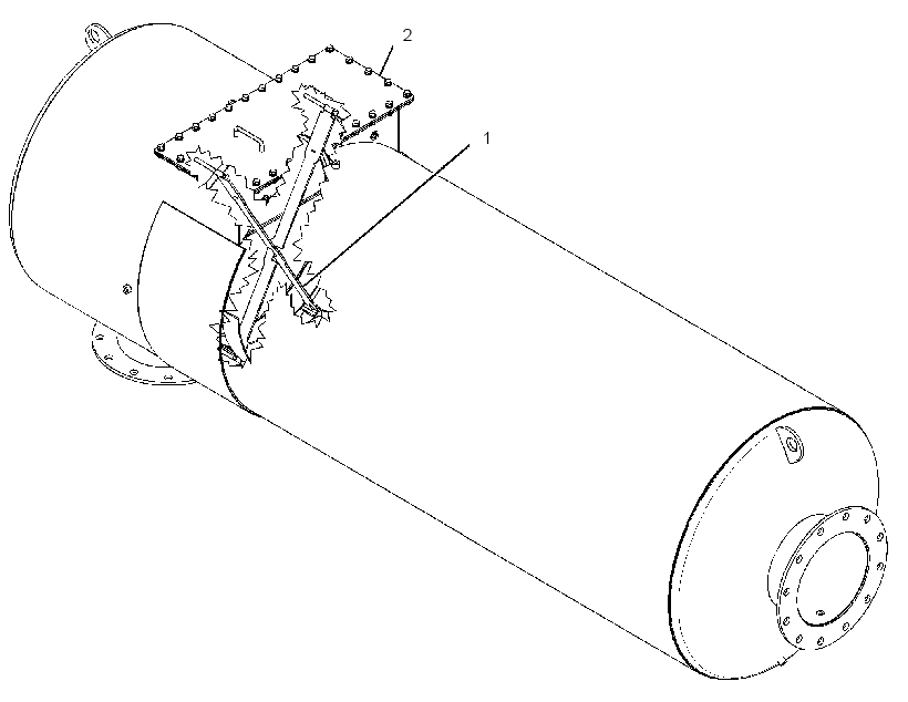 HOUSING GP-MUFFLER & CONVERTER 3329339 CAT
