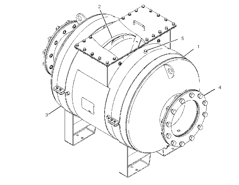 MUFFLER & CONVERTER GP 3329335 CAT