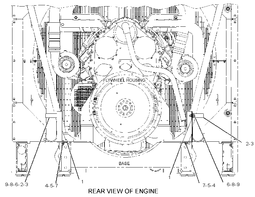 BRACKET GP-ENGINE 2973970 CAT