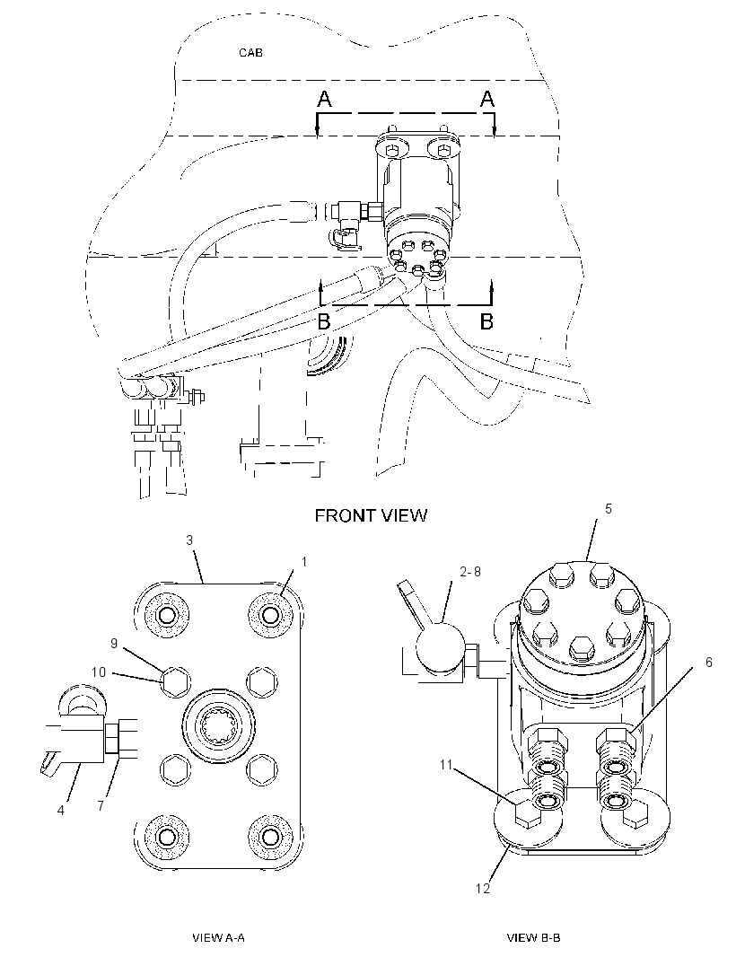 PUMP & MTG GP-METERING 3311303 CAT